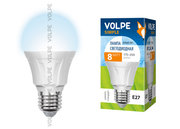 Volpe LED-A60-8W/NW/E27/FR/S фото