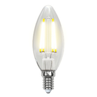 Uniel LED-C35-6W/NW/E14/CL GLA01TR