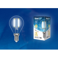 Uniel LED-G45-7,5W/NW/E14/CL GLA01TR