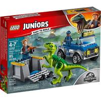 Lego Juniors 10757 Грузовик спасателей для перевозки раптора