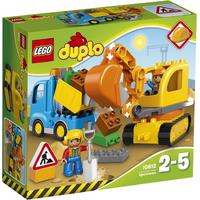 Lego DUPLO 10812 Грузовик и гусеничный экскаватор