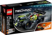 Lego Technic 42072 Зеленый гоночный автомобиль фото