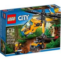 Lego City 60158 Грузовой вертолёт исследователей джунглей