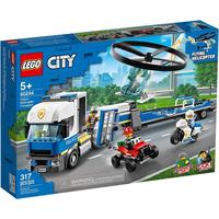 Lego City 60244 Полицейский вертолётный транспорт