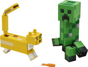 Lego BigFig Creeper and Ocelot 21156 фото