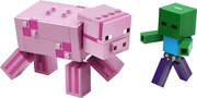 Lego BigFig Pig with Baby Zombie 21157 фото