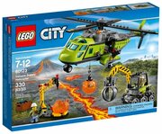 LEGO City 60123 Транспортный вертолет исследователей вулканов фото