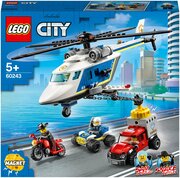 LEGO City 60243 Погоня на полицейском вертолёте фото