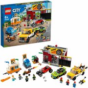 LEGO City 60258 Тюнинг-мастерская фото