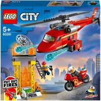 LEGO City 60281 Спасательный пожарный вертолёт