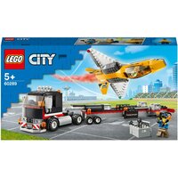 Lego City 60289 Great Vehicles Транспортировка самолёта на авиашоу