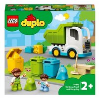 Lego Duplo Town 10945 Мусоровоз и контейнеры для раздельного сбора мусора