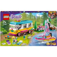 LEGO Friends 41681 Лесной дом на колесах и парусная лодка