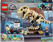 LEGO Jurassic World 76940 Скелет тираннозавра на выставке фото