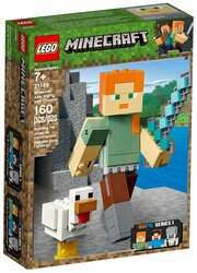 LEGO Minecraft 21149 Алекс с цыплёнком фото