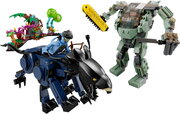 Lego Neytiri and Thanator vs AMP Suit Quaritch 75571 фото