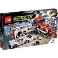 Lego Speed Champions 75876 Пит-лейн Порше 919 Гибрид и Порше 917K