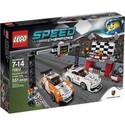 LEGO Speed Champions 75912 Финишная линия Porsche 911 GT фото