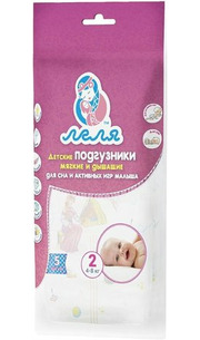 Lelya Diapers 2 / 5 pcs фото