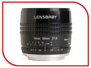 Lensbaby Velvet 56mm Fujifilm X фото