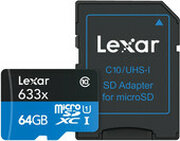 Lexar 633x Class 10 64GB фото