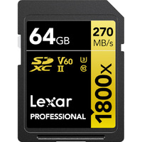 Lexar Professional 1800x UHS-II SDXC