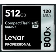 Lexar Professional 800x CompactFlash 512GB фото