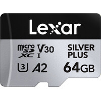 Lexar Professional SILVER PLUS microSDXC LMSSIPL064G-BNANG 64GB