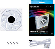 Lian Li Uni Fan TL LCD 120 Reverse G99.12RTLLCD1W.R0 фото