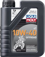 Liqui Moly Motorbike 4T Basic Offroad 10W-40 1 л фото