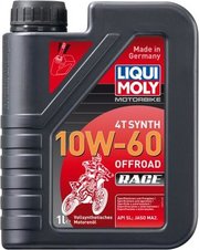 Liqui Moly Motorbike 4T Synth Offroad Race 10W-60 1 л фото