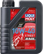 Liqui Moly Motorbike 4T Synth Street Race 10W-40 1 л фото