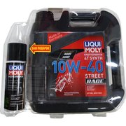 Liqui Moly Motorbike 4T Synth Street Race 10W-40 4 л фото