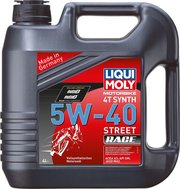 Liqui Moly Motorbike 4T Synth Street Race 5W-40 4 л фото