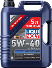 Liqui Moly Optimal Synth 5W-40 5 л фото