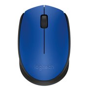 Logitech M171 Wireless Mouse Blue-Black USB фото