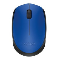 Logitech M171 Wireless Mouse Blue-Black USB