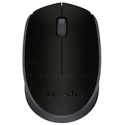 Logitech M171 Wireless Mouse Grey-Black USB фото