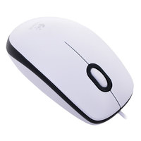 Logitech Mouse M100 White USB