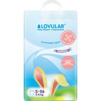 Lovular подгузники 3-8 кг (56 шт)