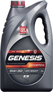 Лукойл GENESIS ARMORTECH GC 5W-30 4 л фото