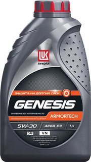 Лукойл GENESIS ARMORTECH VN 5W-30 1 л фото