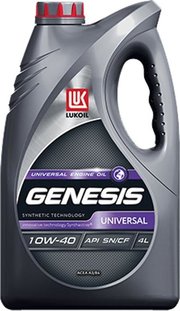 Лукойл GENESIS UNIVERSAL 10W-40 4 л фото