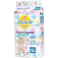 Maneki Подгузники Fantasy 12+ кг (48)