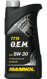 Mannol 7715 O.E.M. 5W-30 1 л фото