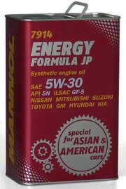 Mannol Energy Formula JP 5W-30 4 л фото