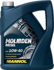 Mannol Molibden Diesel 10W-40 5 л фото