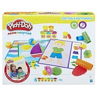 Play-doh Масса для лепки Текстуры и инструменты (B3408)