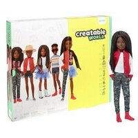 Mattel Creatable World Deluxe Character Kit Customizable Doll, 29 см, dc-725