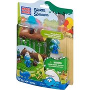 Mega Bloks Smurfs 10736 Машина смурфика Ловкача фото